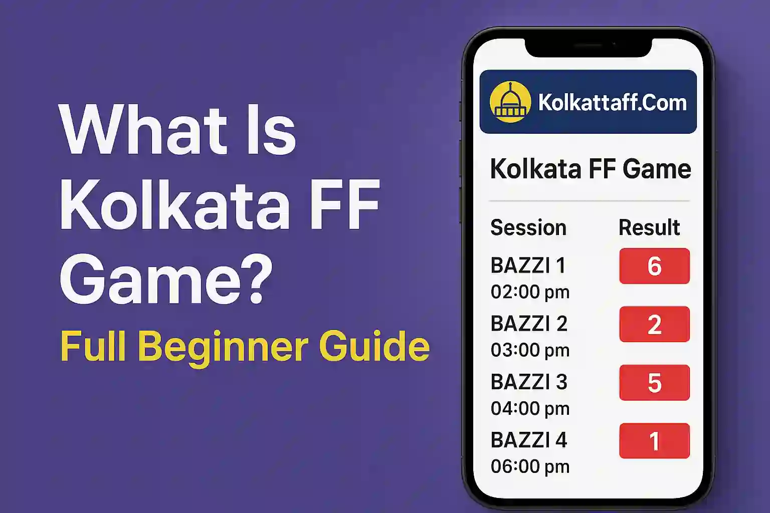 What Is Kolkata FF Game