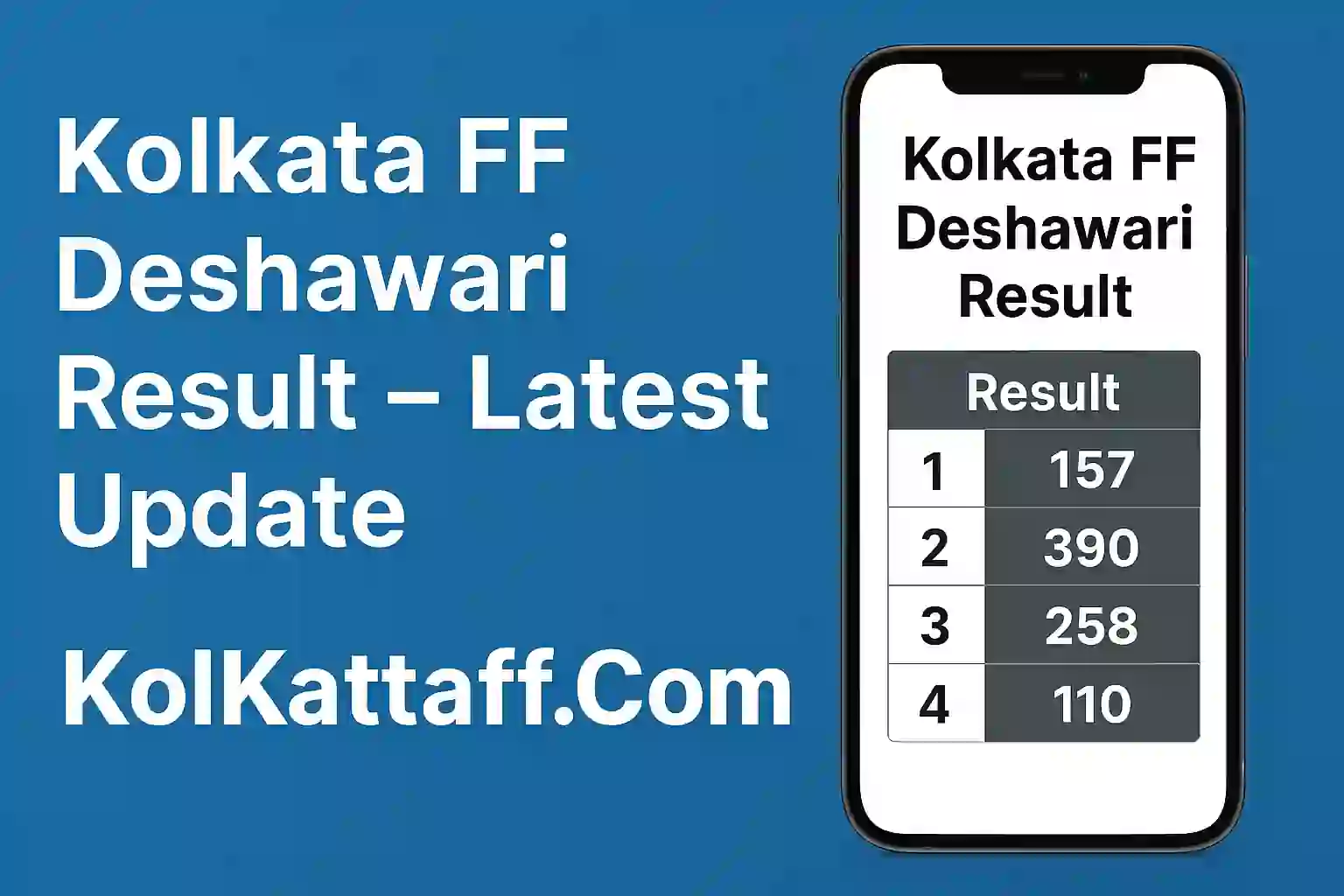 Kolkata FF Deshawari Result – Latest Update (1)